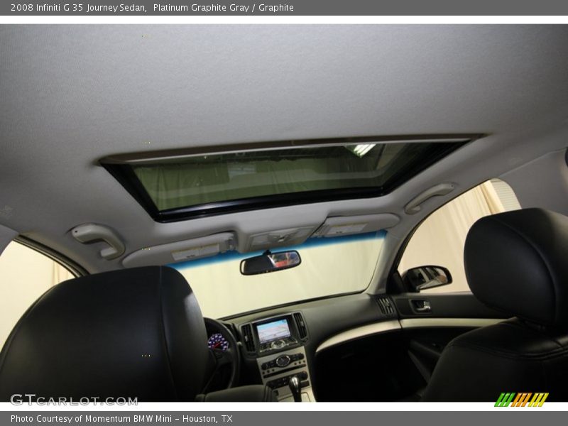 Platinum Graphite Gray / Graphite 2008 Infiniti G 35 Journey Sedan