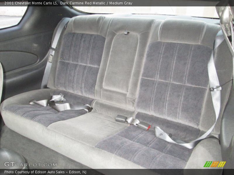 Rear Seat of 2001 Monte Carlo LS