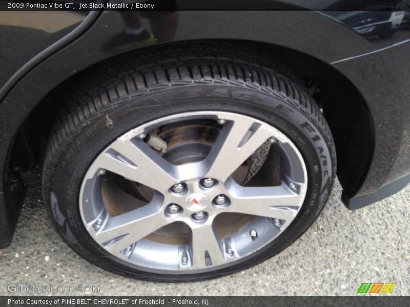 Jet Black Metallic / Ebony 2009 Pontiac Vibe GT