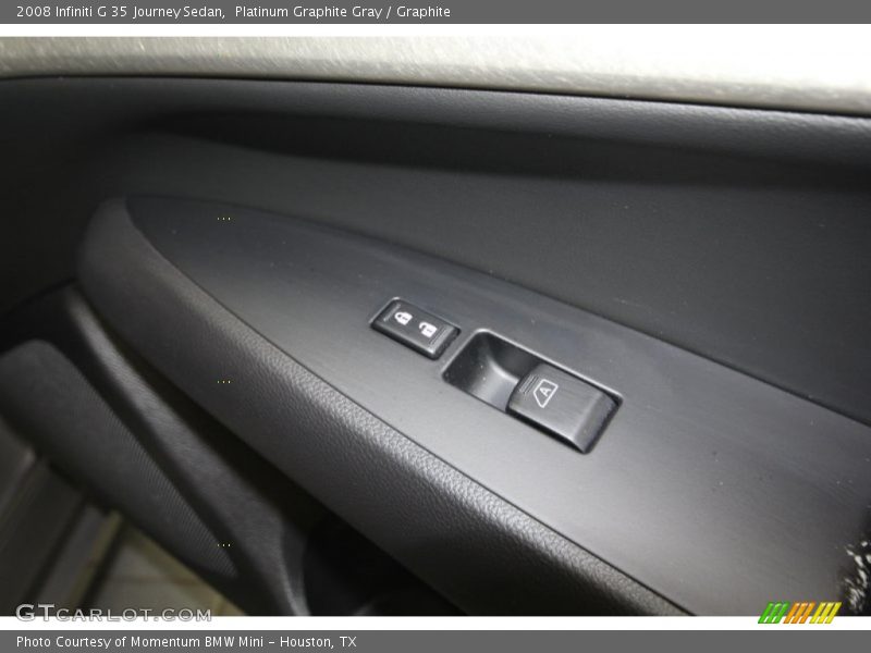 Platinum Graphite Gray / Graphite 2008 Infiniti G 35 Journey Sedan