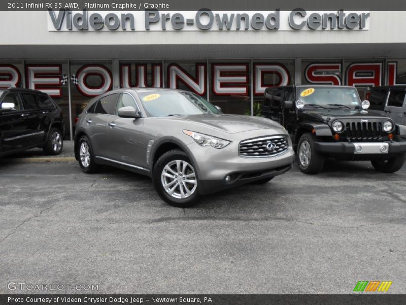 Platinum Graphite / Graphite 2011 Infiniti FX 35 AWD