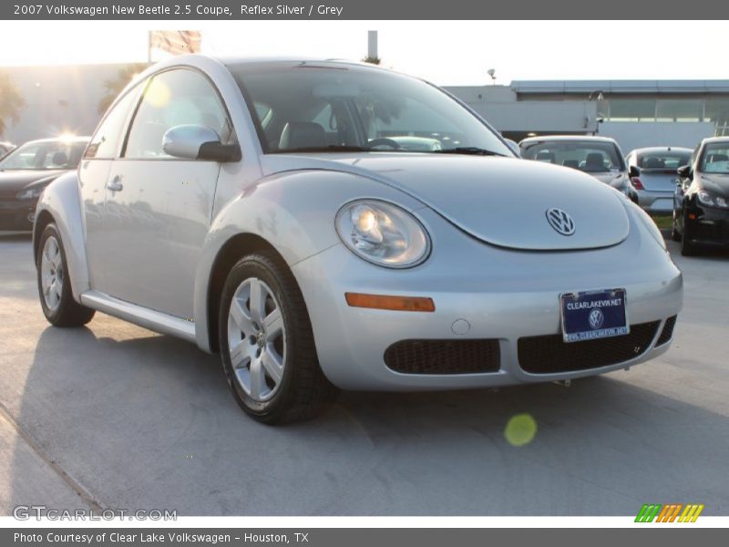 Reflex Silver / Grey 2007 Volkswagen New Beetle 2.5 Coupe