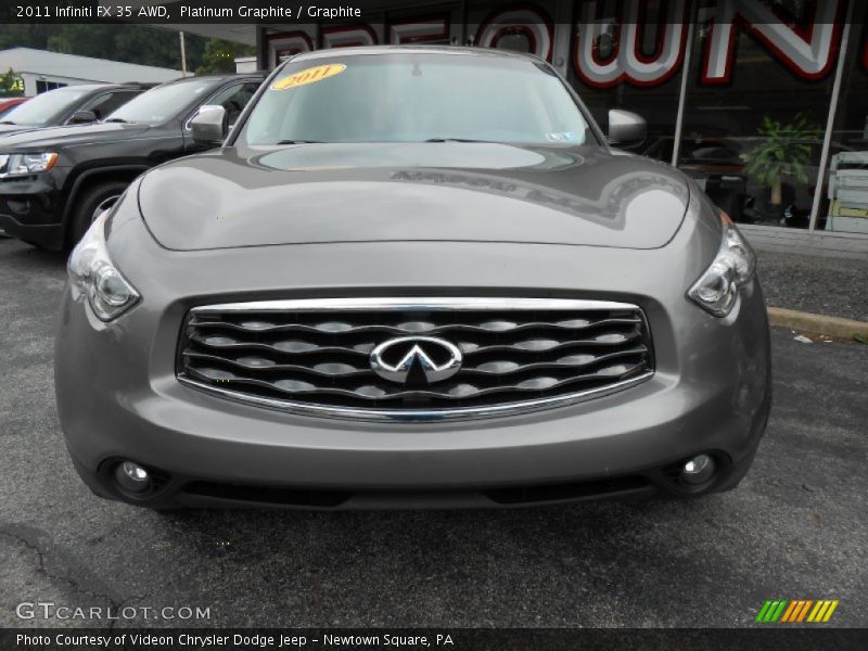 Platinum Graphite / Graphite 2011 Infiniti FX 35 AWD