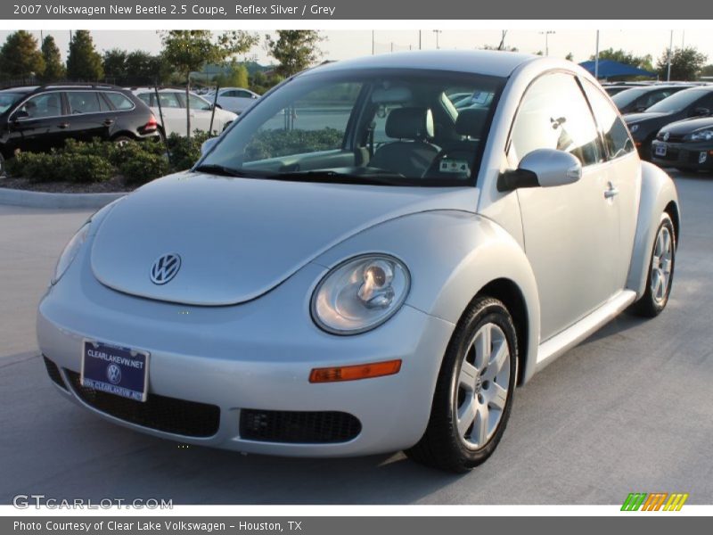 Reflex Silver / Grey 2007 Volkswagen New Beetle 2.5 Coupe