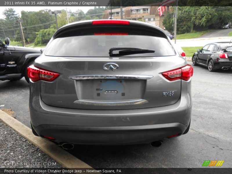 Platinum Graphite / Graphite 2011 Infiniti FX 35 AWD