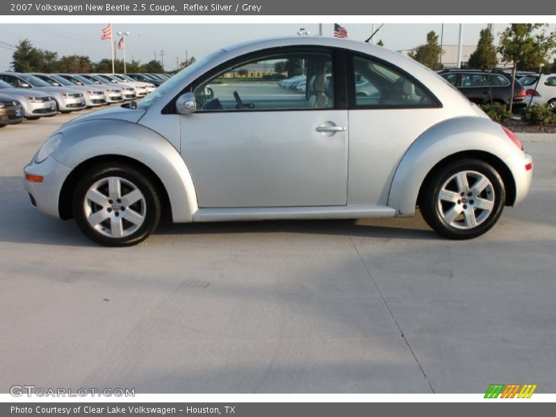 Reflex Silver / Grey 2007 Volkswagen New Beetle 2.5 Coupe