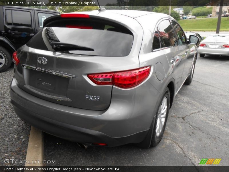 Platinum Graphite / Graphite 2011 Infiniti FX 35 AWD