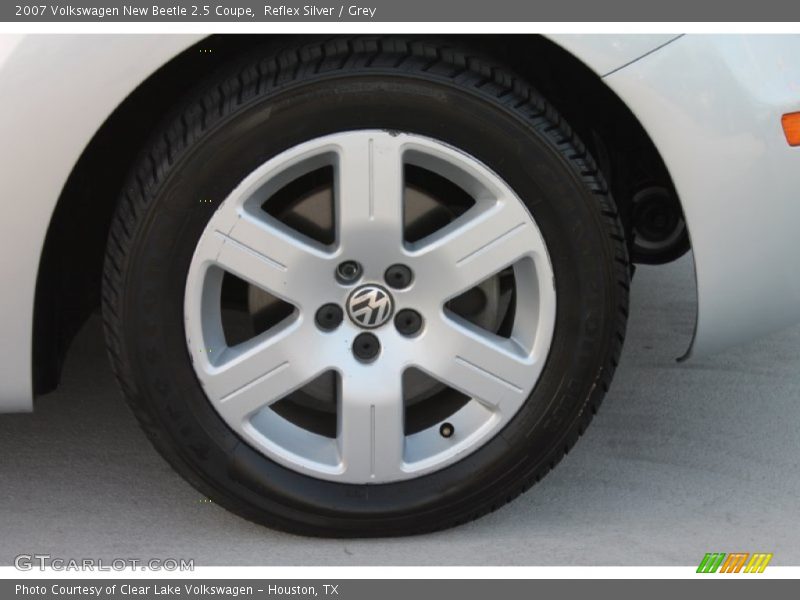 Reflex Silver / Grey 2007 Volkswagen New Beetle 2.5 Coupe