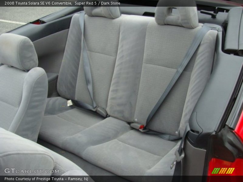 Super Red 5 / Dark Stone 2008 Toyota Solara SE V6 Convertible