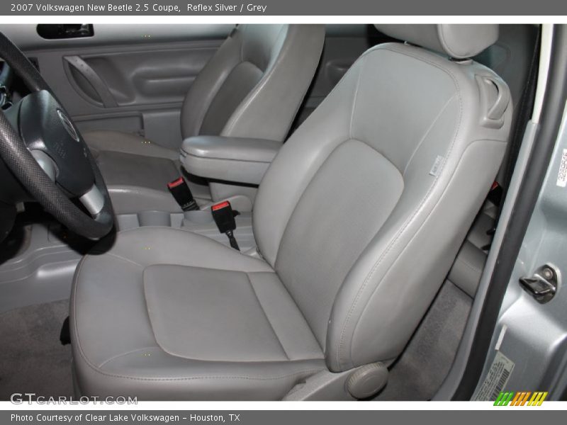 Reflex Silver / Grey 2007 Volkswagen New Beetle 2.5 Coupe