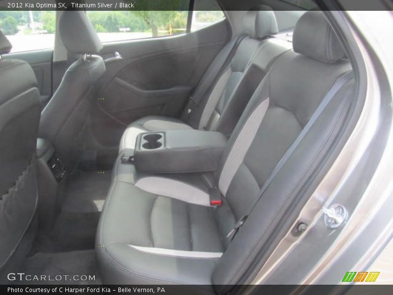 Titanium Silver / Black 2012 Kia Optima SX
