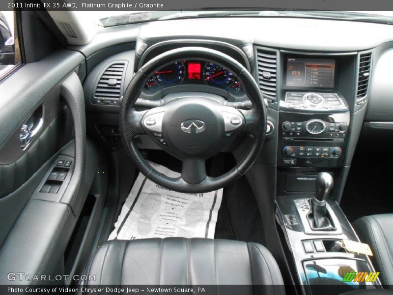 Platinum Graphite / Graphite 2011 Infiniti FX 35 AWD
