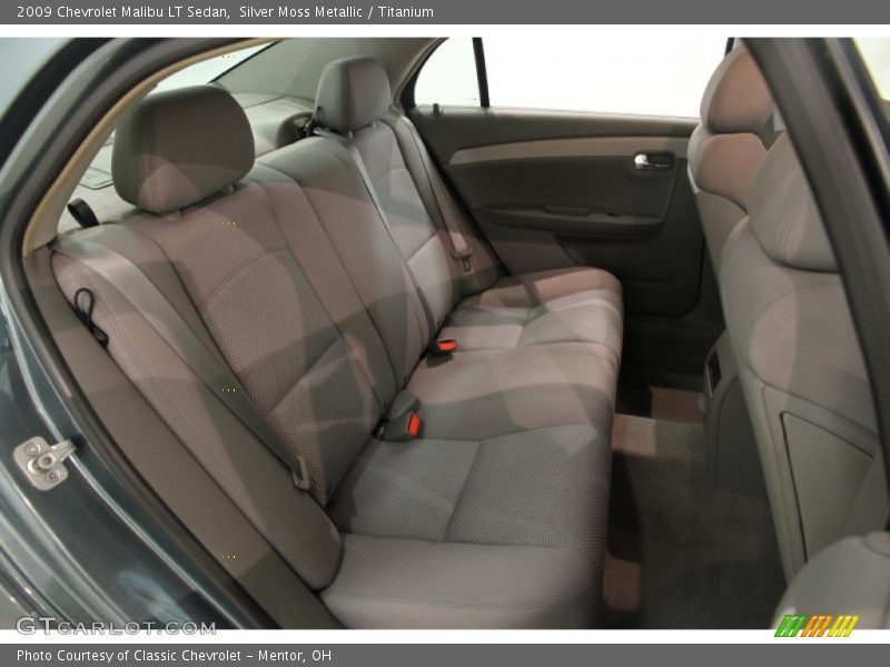 Rear Seat of 2009 Malibu LT Sedan