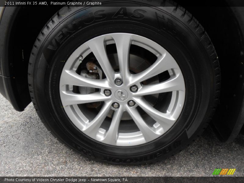 Platinum Graphite / Graphite 2011 Infiniti FX 35 AWD