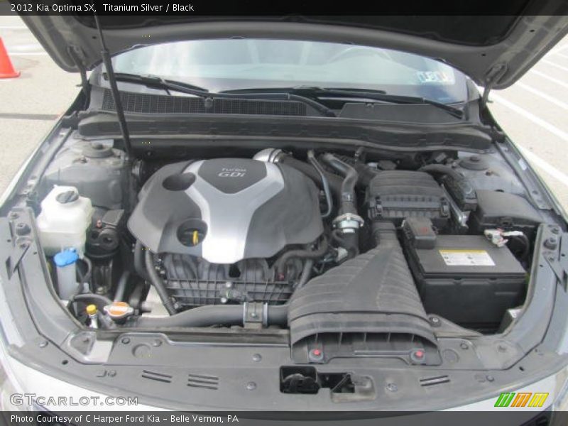Titanium Silver / Black 2012 Kia Optima SX