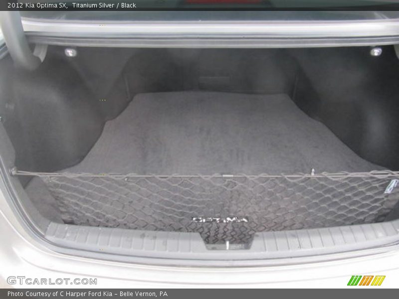 Titanium Silver / Black 2012 Kia Optima SX