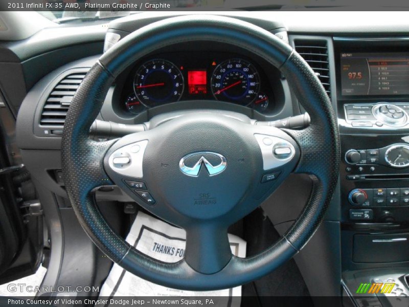 Platinum Graphite / Graphite 2011 Infiniti FX 35 AWD