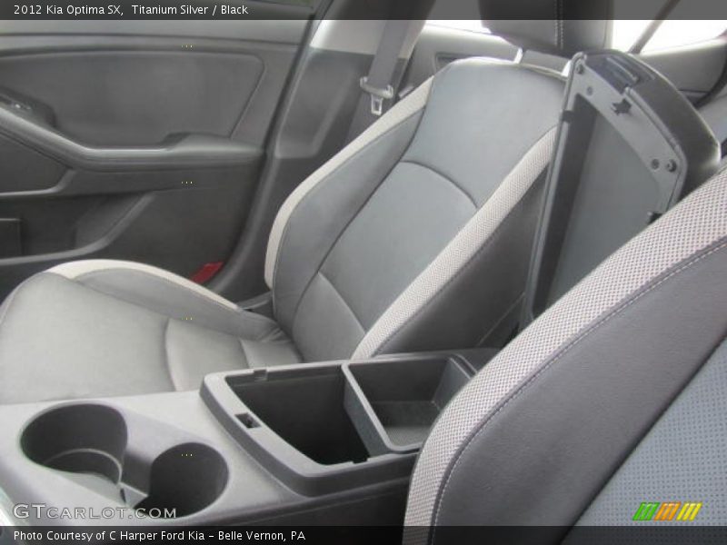 Titanium Silver / Black 2012 Kia Optima SX