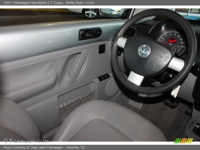 Reflex Silver / Grey 2007 Volkswagen New Beetle 2.5 Coupe