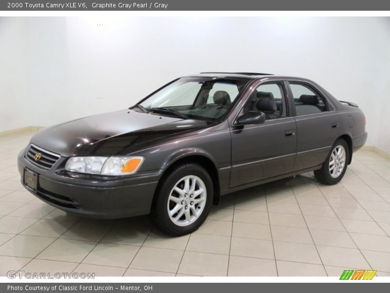 Graphite Gray Pearl / Gray 2000 Toyota Camry XLE V6
