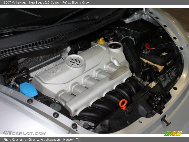 Reflex Silver / Grey 2007 Volkswagen New Beetle 2.5 Coupe