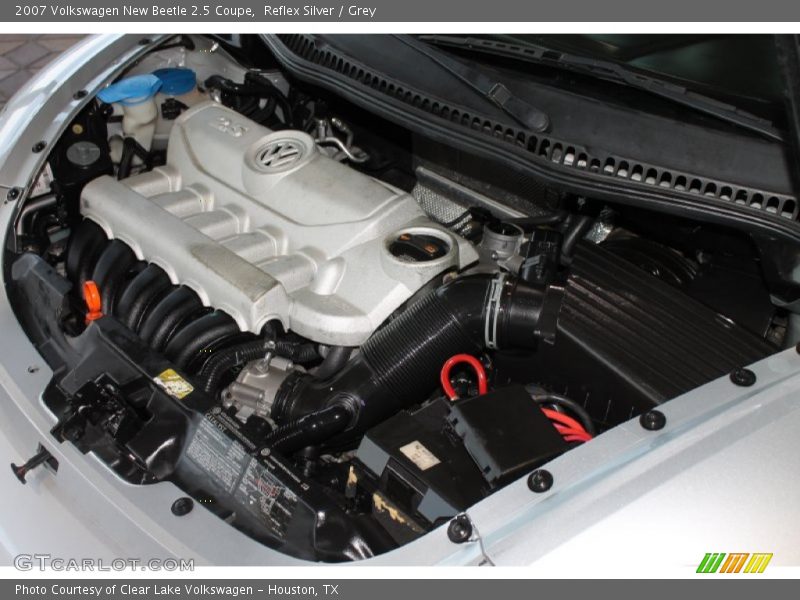 Reflex Silver / Grey 2007 Volkswagen New Beetle 2.5 Coupe