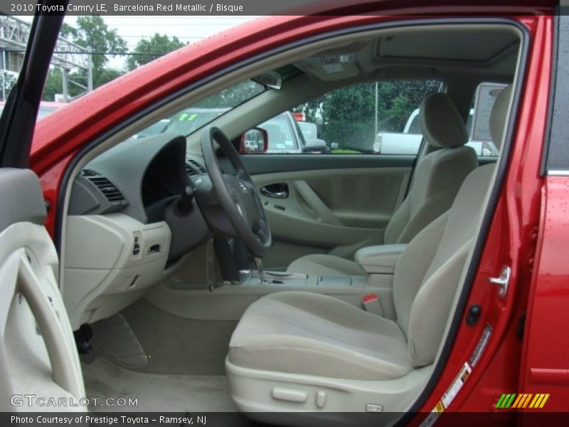 Barcelona Red Metallic / Bisque 2010 Toyota Camry LE