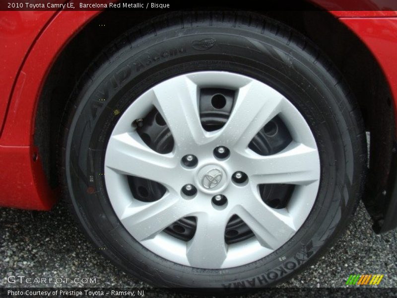 Barcelona Red Metallic / Bisque 2010 Toyota Camry LE