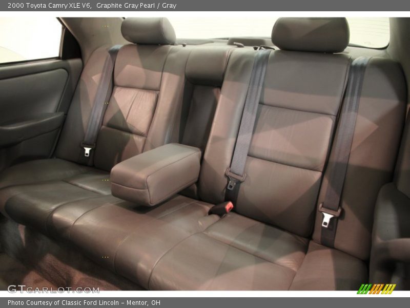 Graphite Gray Pearl / Gray 2000 Toyota Camry XLE V6