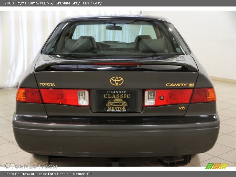 Graphite Gray Pearl / Gray 2000 Toyota Camry XLE V6