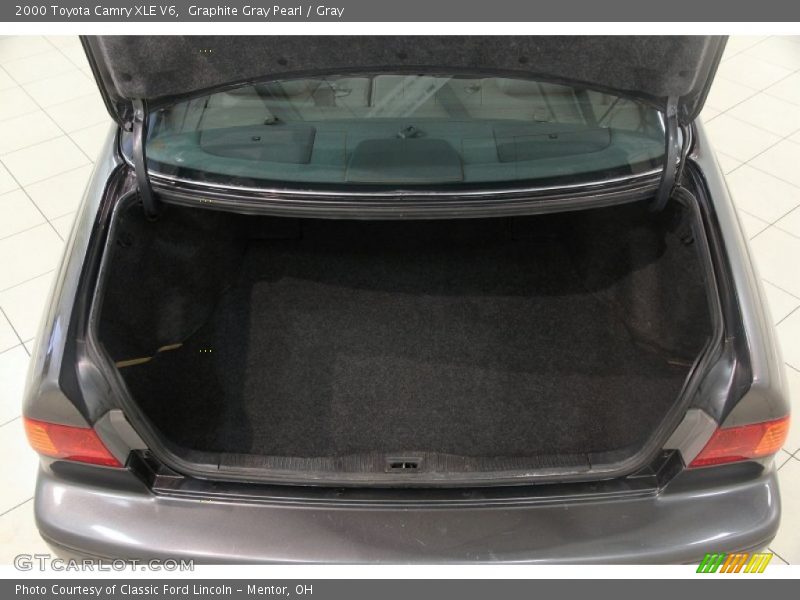 Graphite Gray Pearl / Gray 2000 Toyota Camry XLE V6