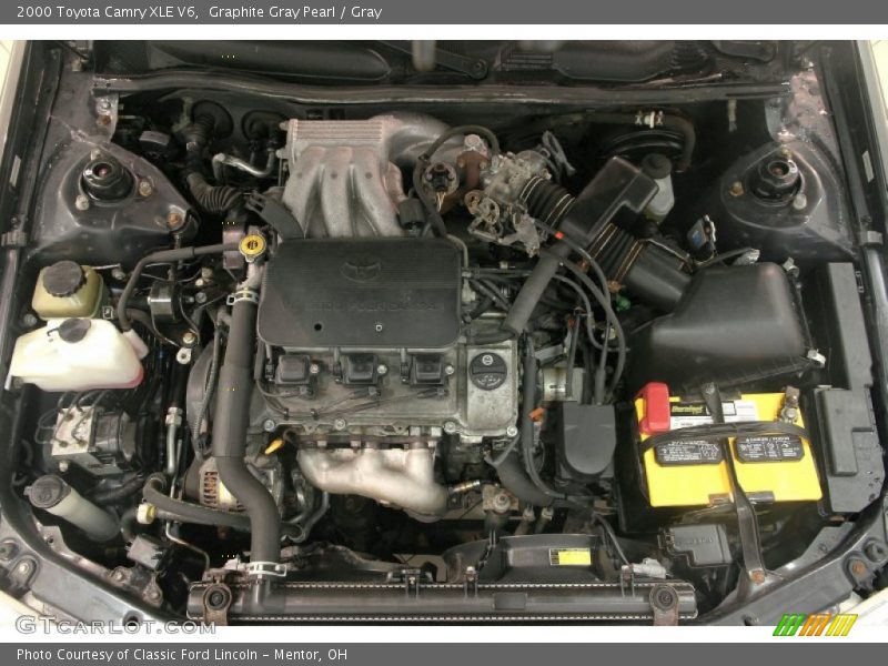 Graphite Gray Pearl / Gray 2000 Toyota Camry XLE V6