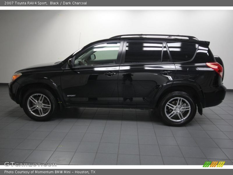 Black / Dark Charcoal 2007 Toyota RAV4 Sport