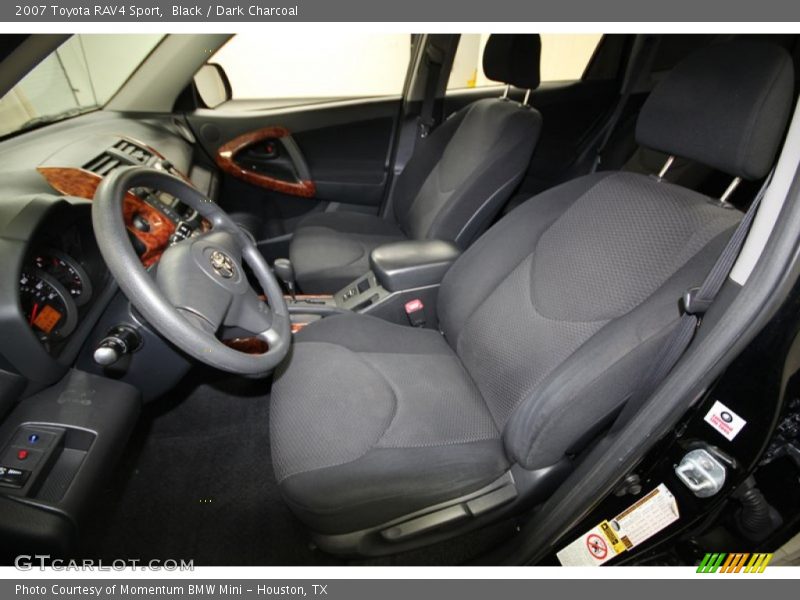 Black / Dark Charcoal 2007 Toyota RAV4 Sport