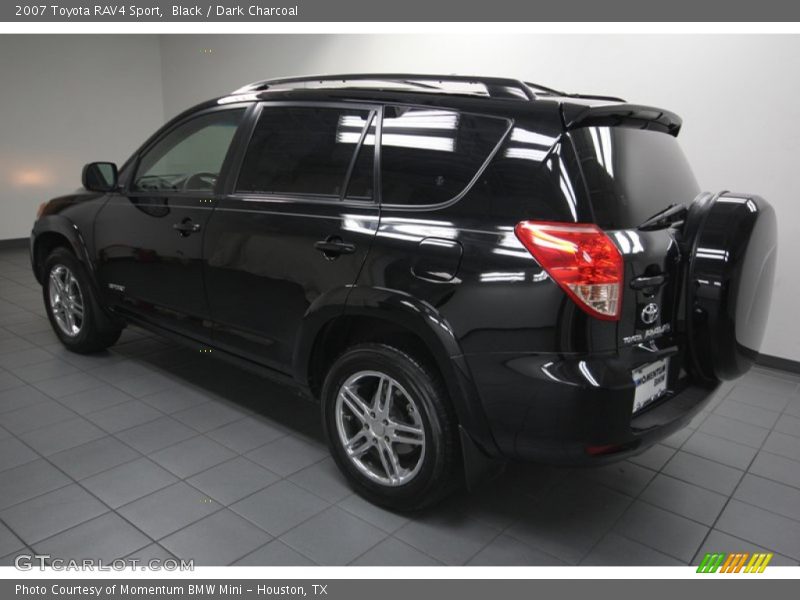 Black / Dark Charcoal 2007 Toyota RAV4 Sport