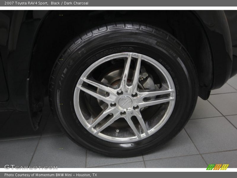Black / Dark Charcoal 2007 Toyota RAV4 Sport
