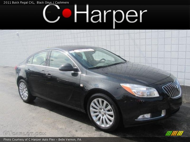 Black Onyx / Cashmere 2011 Buick Regal CXL