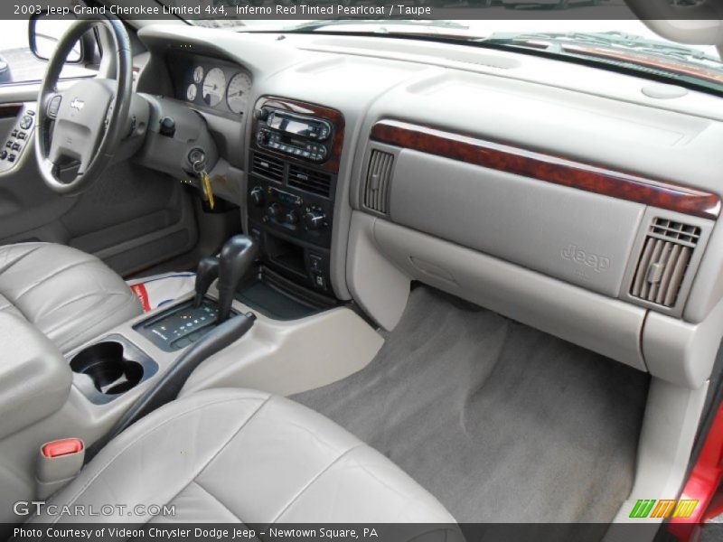 Dashboard of 2003 Grand Cherokee Limited 4x4