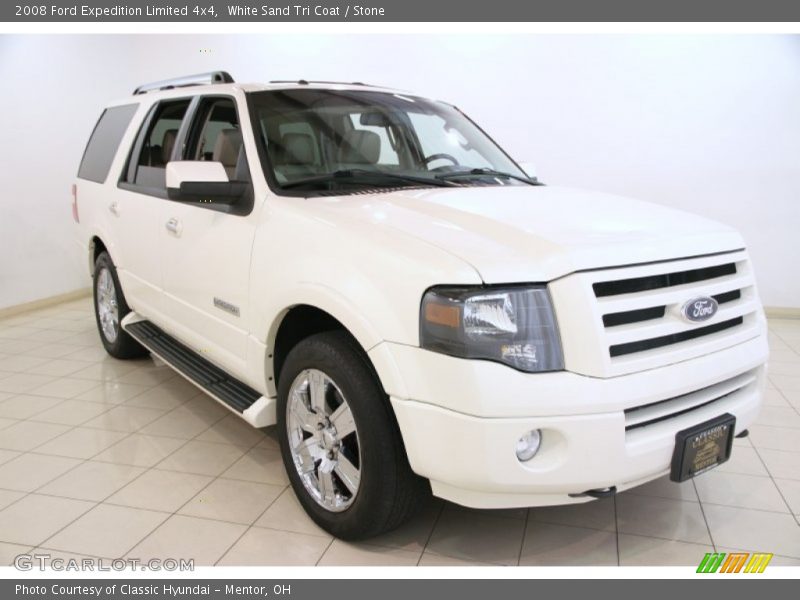 White Sand Tri Coat / Stone 2008 Ford Expedition Limited 4x4