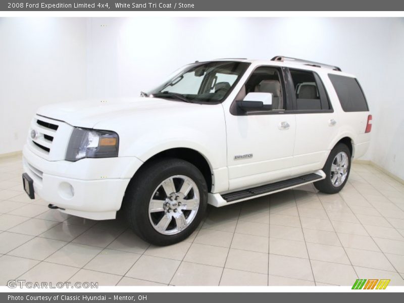 White Sand Tri Coat / Stone 2008 Ford Expedition Limited 4x4