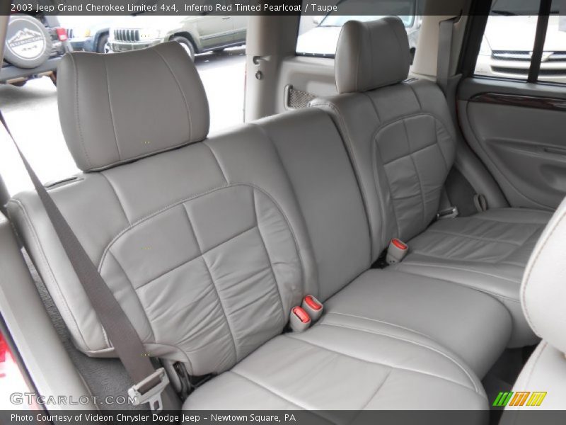 Rear Seat of 2003 Grand Cherokee Limited 4x4