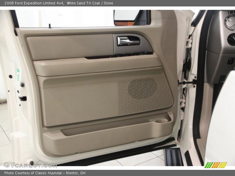 White Sand Tri Coat / Stone 2008 Ford Expedition Limited 4x4