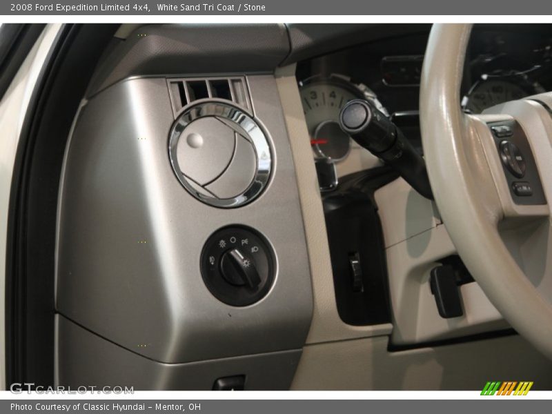 White Sand Tri Coat / Stone 2008 Ford Expedition Limited 4x4