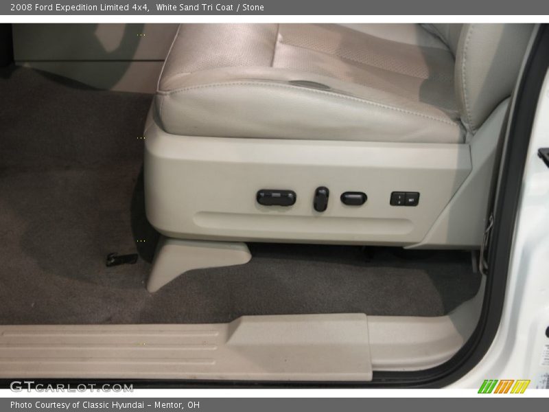 White Sand Tri Coat / Stone 2008 Ford Expedition Limited 4x4