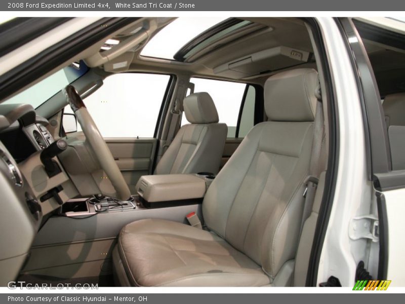 White Sand Tri Coat / Stone 2008 Ford Expedition Limited 4x4