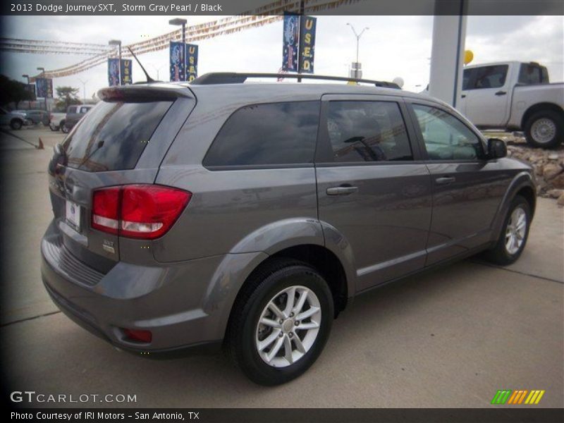 Storm Gray Pearl / Black 2013 Dodge Journey SXT
