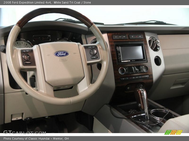 White Sand Tri Coat / Stone 2008 Ford Expedition Limited 4x4