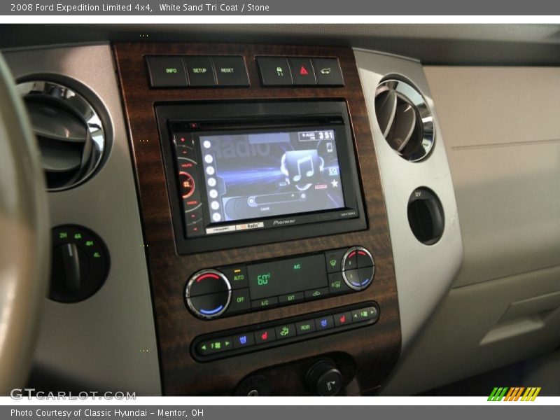 White Sand Tri Coat / Stone 2008 Ford Expedition Limited 4x4