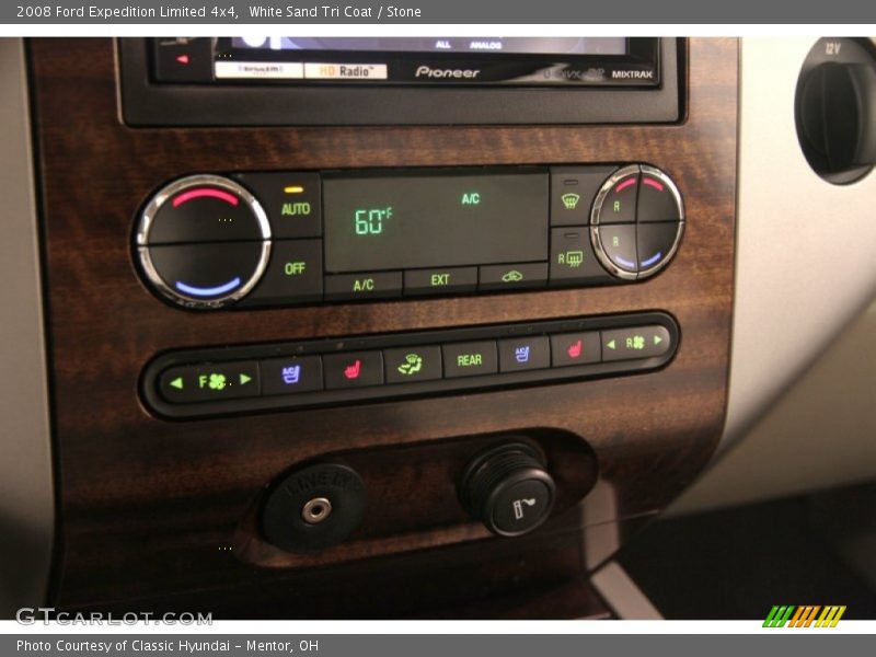 White Sand Tri Coat / Stone 2008 Ford Expedition Limited 4x4