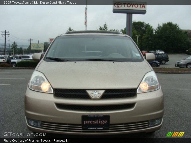 Desert Sand Mica / Taupe 2005 Toyota Sienna XLE
